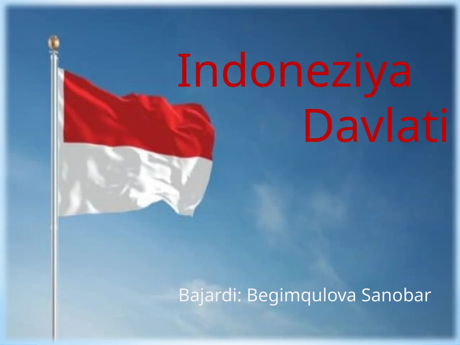 Indoneziya Davlati