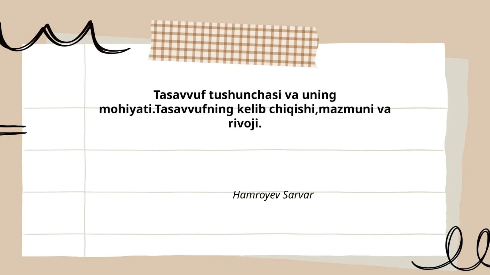 Tasavvuf