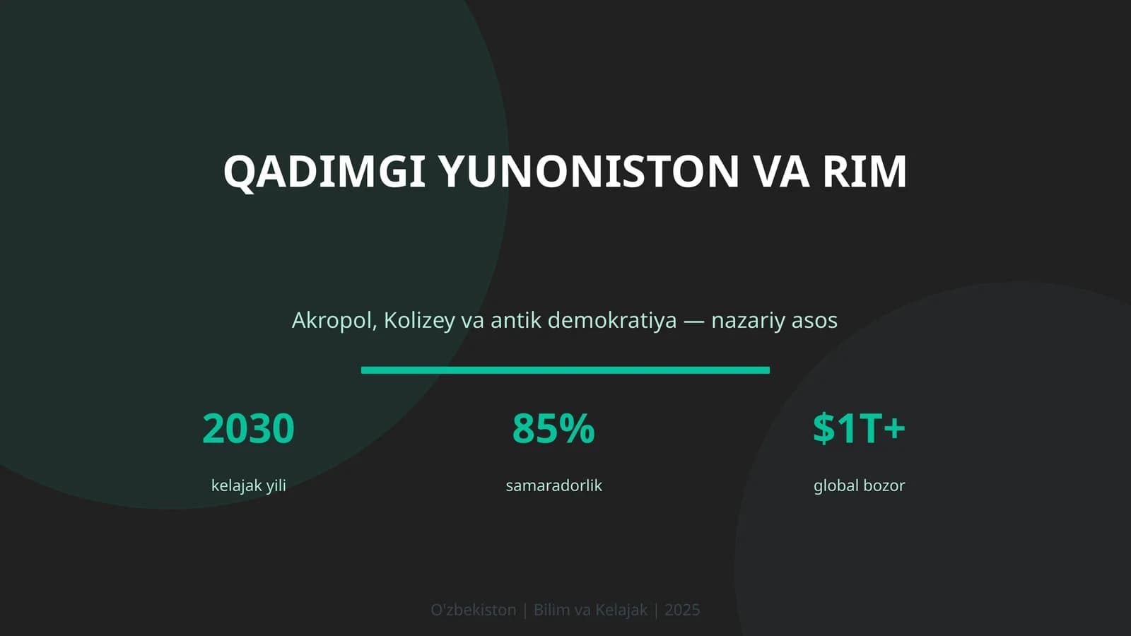 Qadimgi Yunoniston va Rim