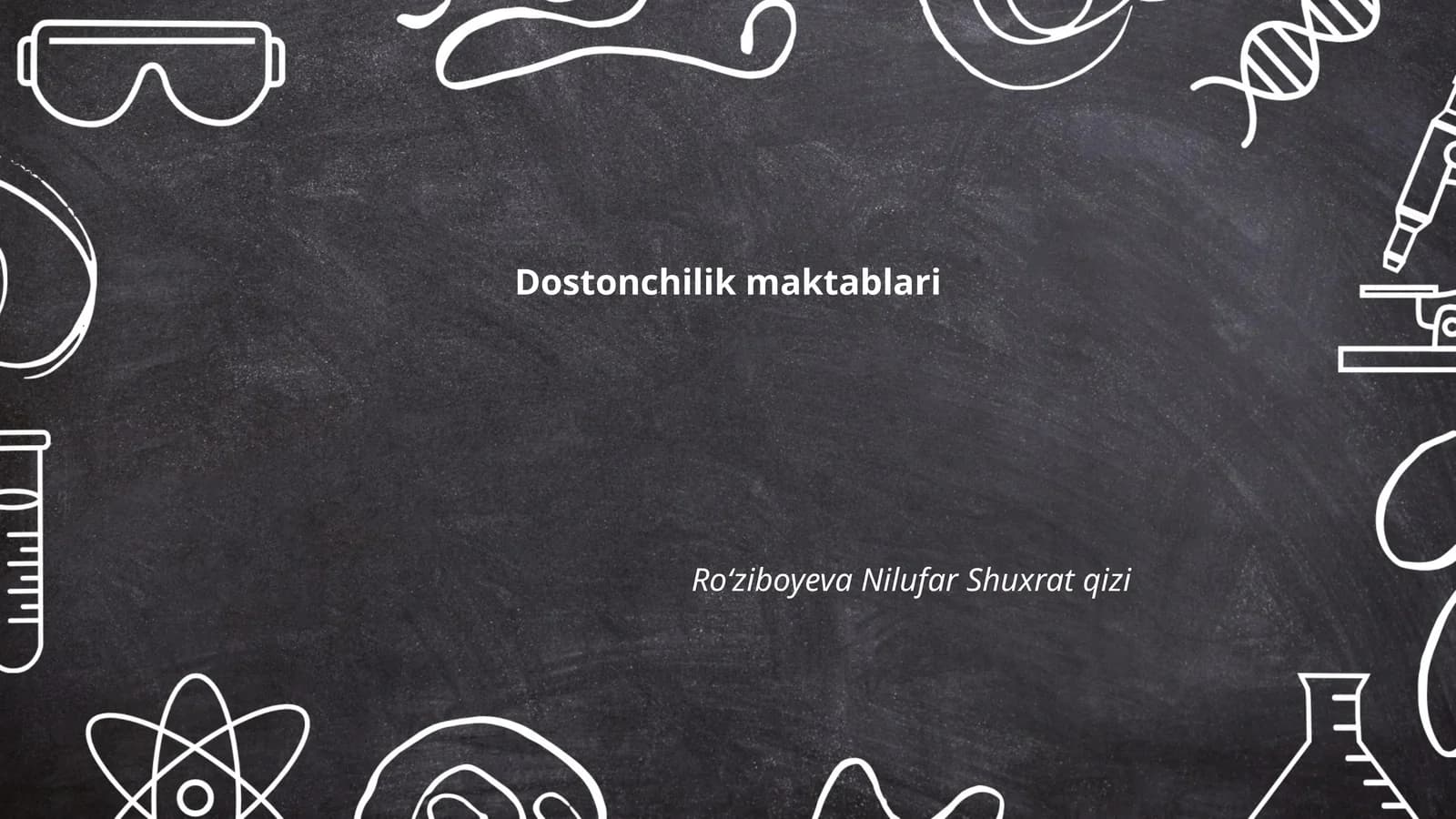 Dostonchilik maktablari