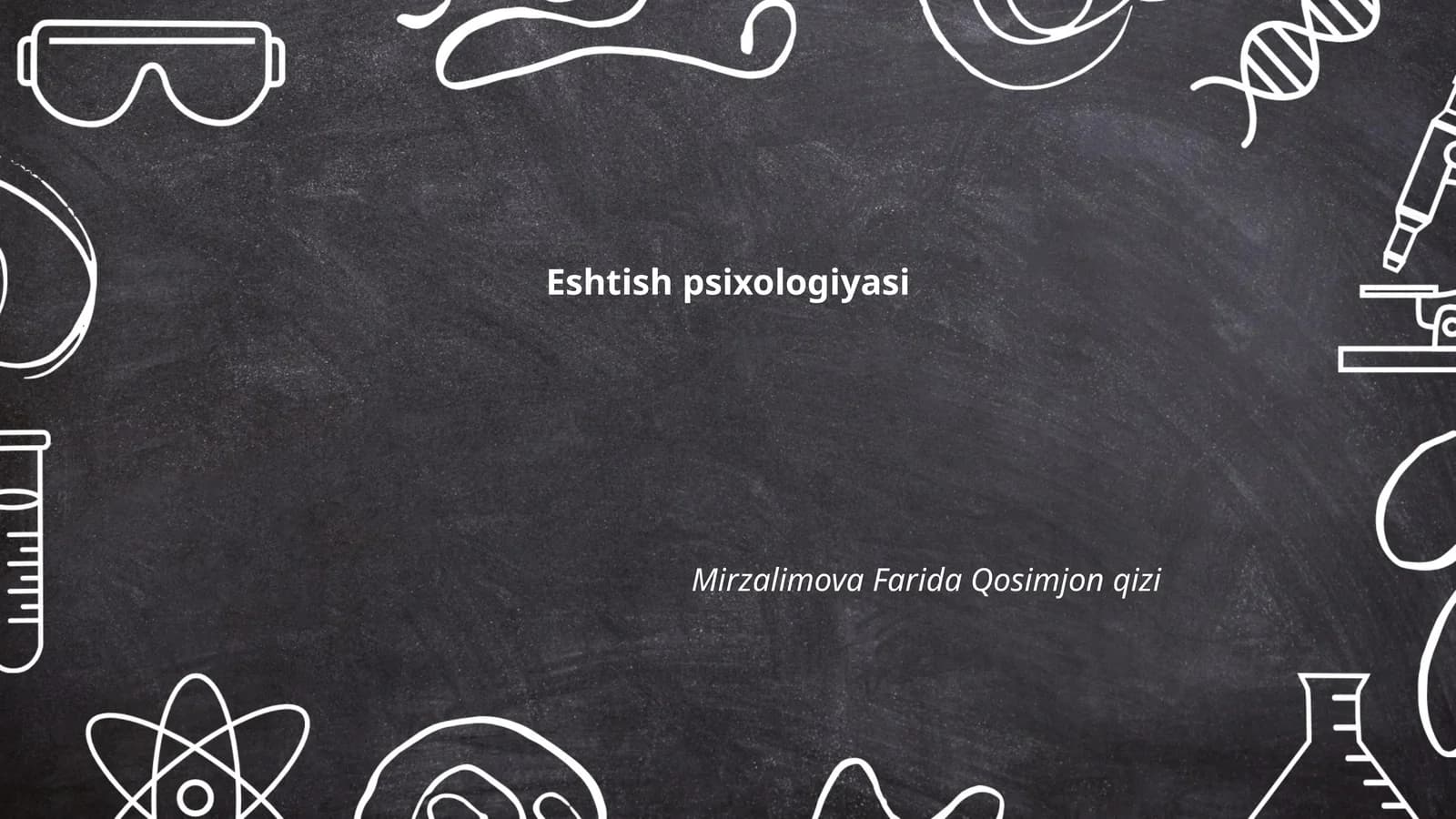 Eshtish psixologiyasi