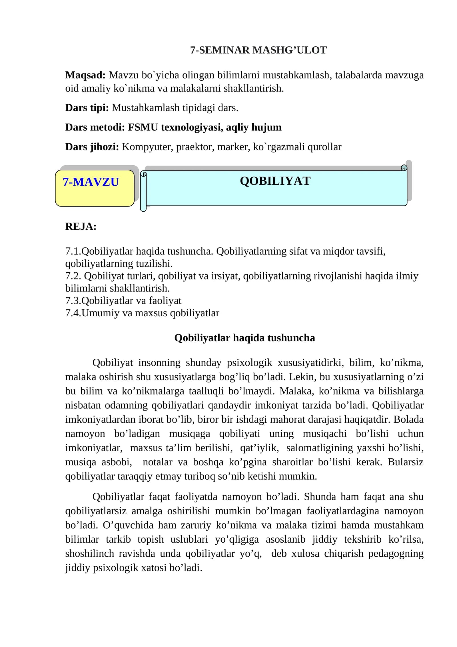 QOBILIYAT