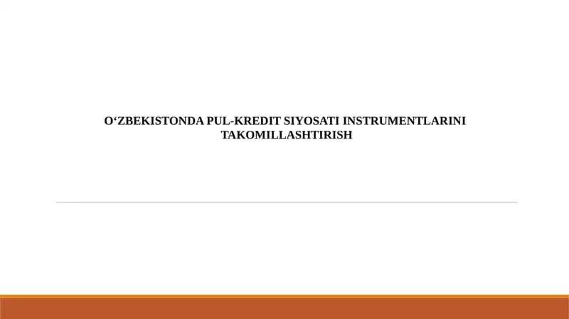Pul-kredit siyosati