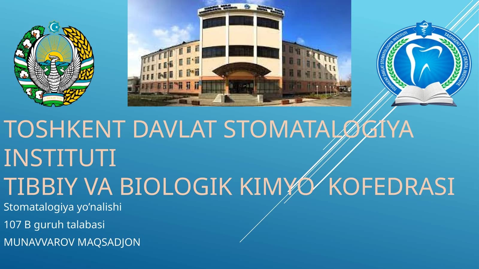 KORDINATSION BIRIKMALARNING TIBBIYOTDAGI AHMYATI.DITOKSIKANTLAR