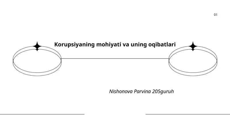 Korupsiyaning mohiyati va uning oqibatlari