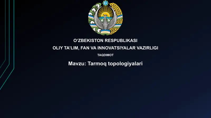 Tarmoq topologiyalari