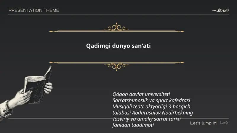Qadimgi dunyo san'ati