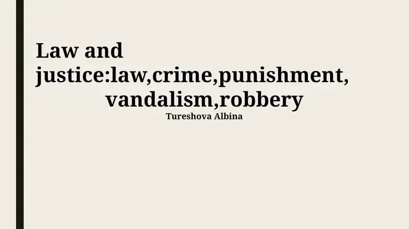 Understanding the Law