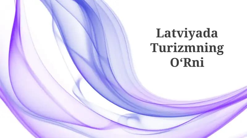 Turizmning iqtisodiy ta'siri