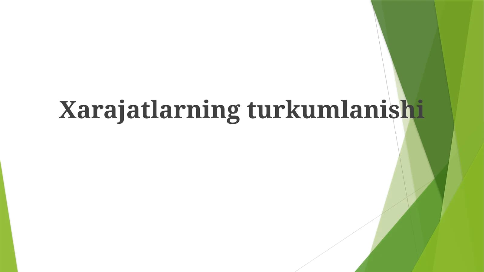 Yarim o'zgaruvchan xarajatlar