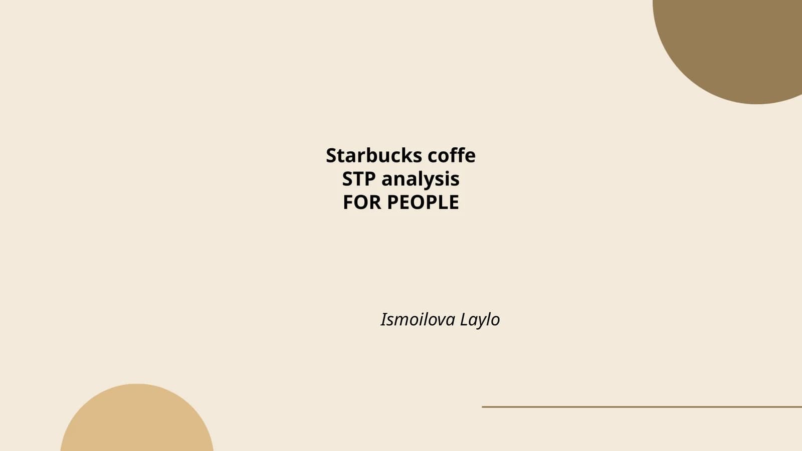 Starbucks coffe