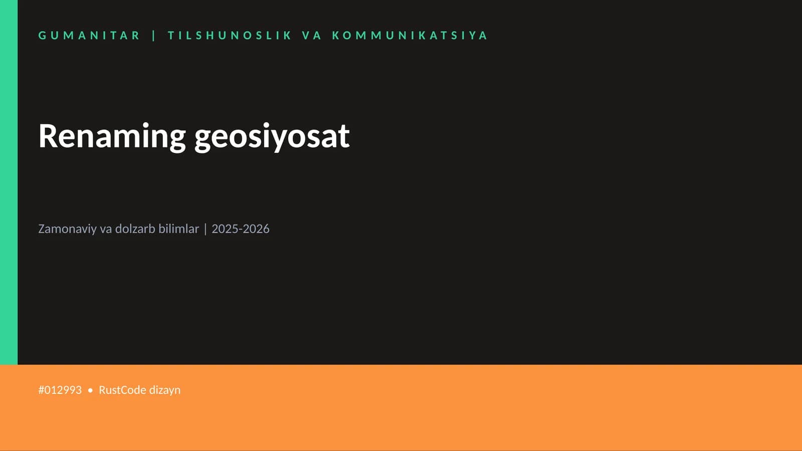 Renaming geosiyosat