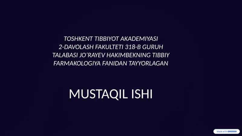 Temir Saqlovchi Dori Vositalarining Qiyosiy Tahlili