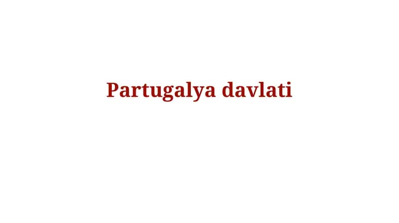 Portugaliyaning bugungi holati: Tarix va rivojlanish