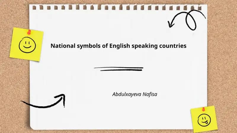 National symbols of English speaking countries