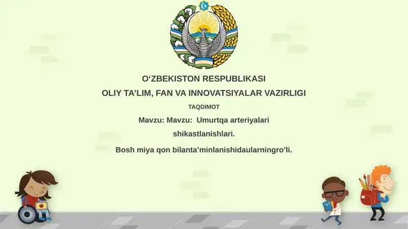 Umurtqa arteriyalar iskachlanishlari