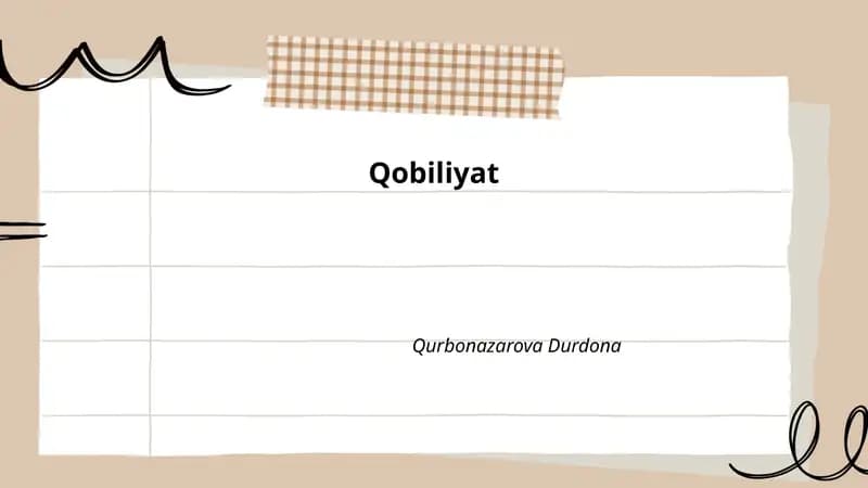 Qobiliyat