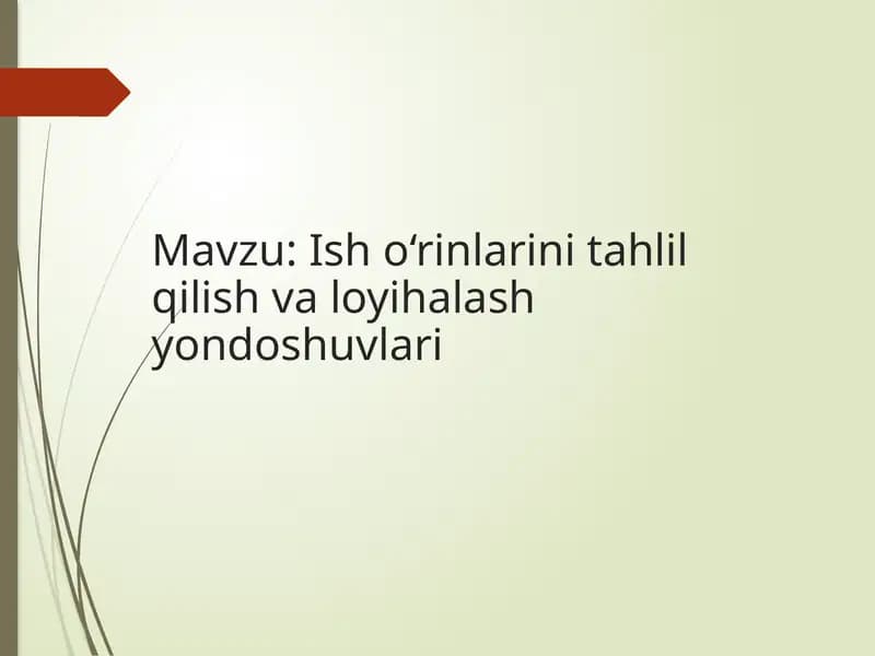 Isho‘rinlarini tahli qilish valoyi halash yondoshuvlari