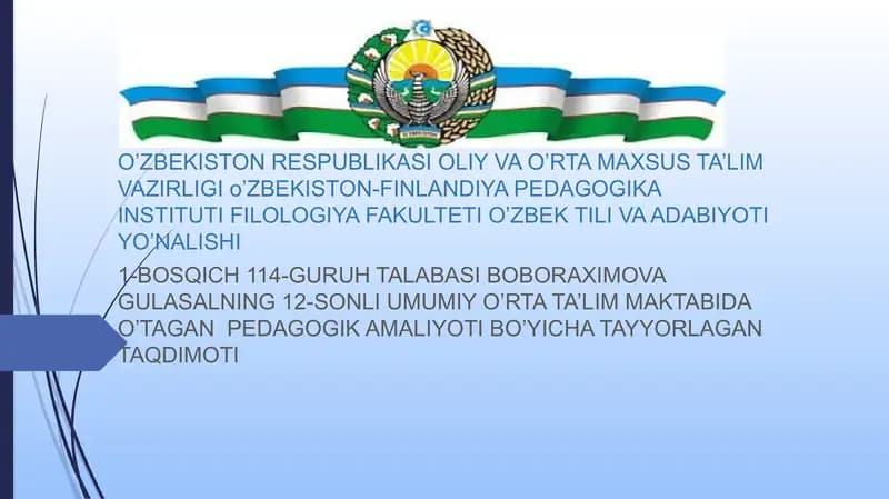 Pedagogik taqdimot