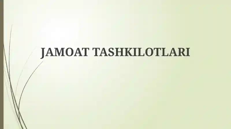 Davlat Tashkilotlarining Mohiyati va Tuzilishi