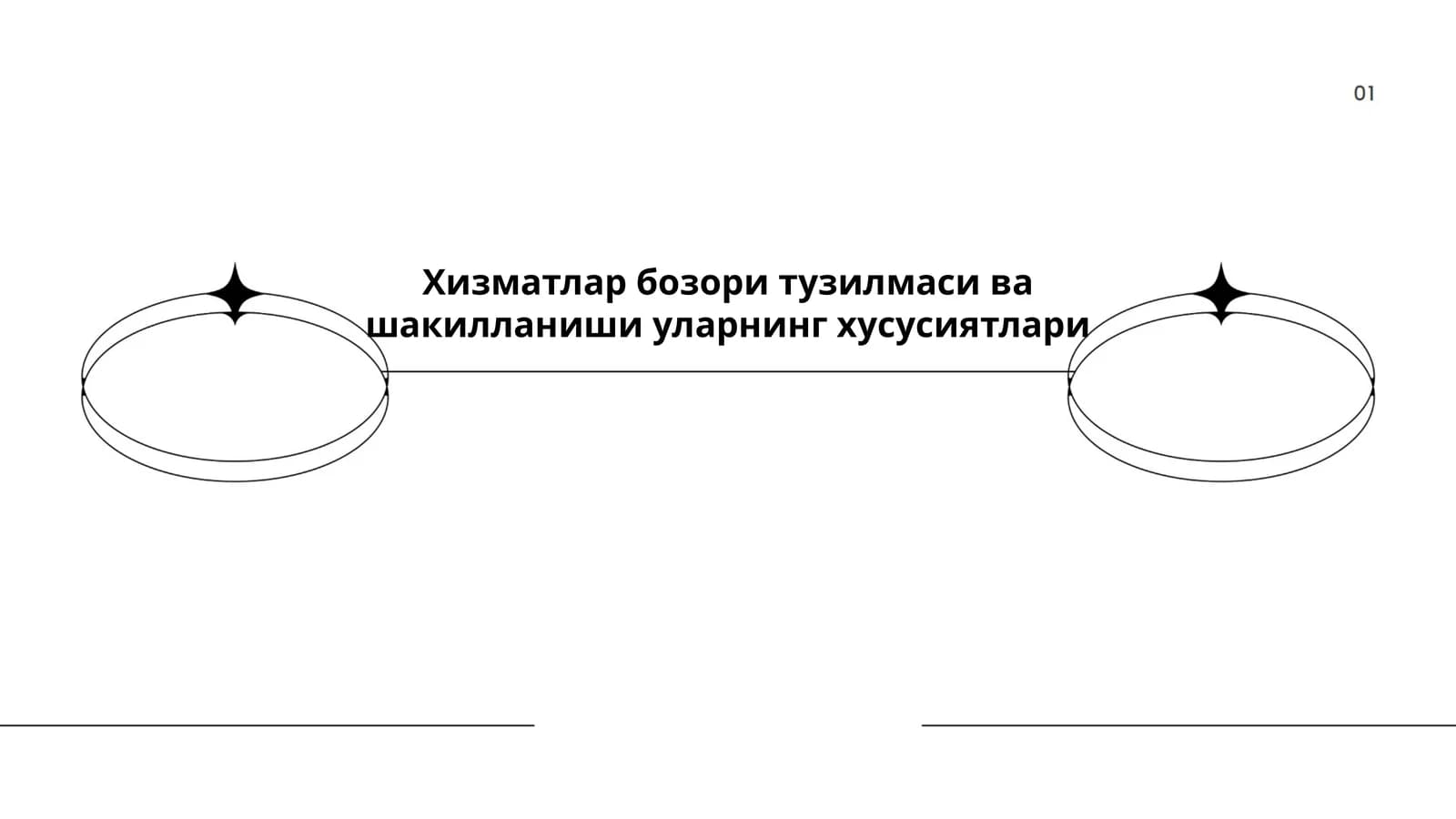 Хизматлар бозори тузилмаси ва шакилланиши уларнинг хусусиятлари