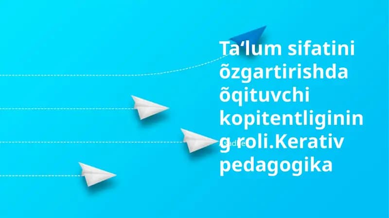 Kerativ pedagogika