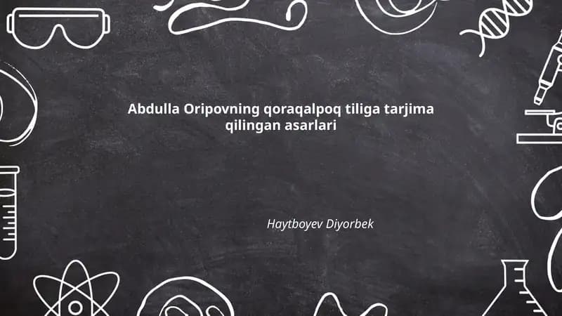 Abdulla Oripovning qoraqalpoq tiliga tarjima qilingan she'riy to'plamlari