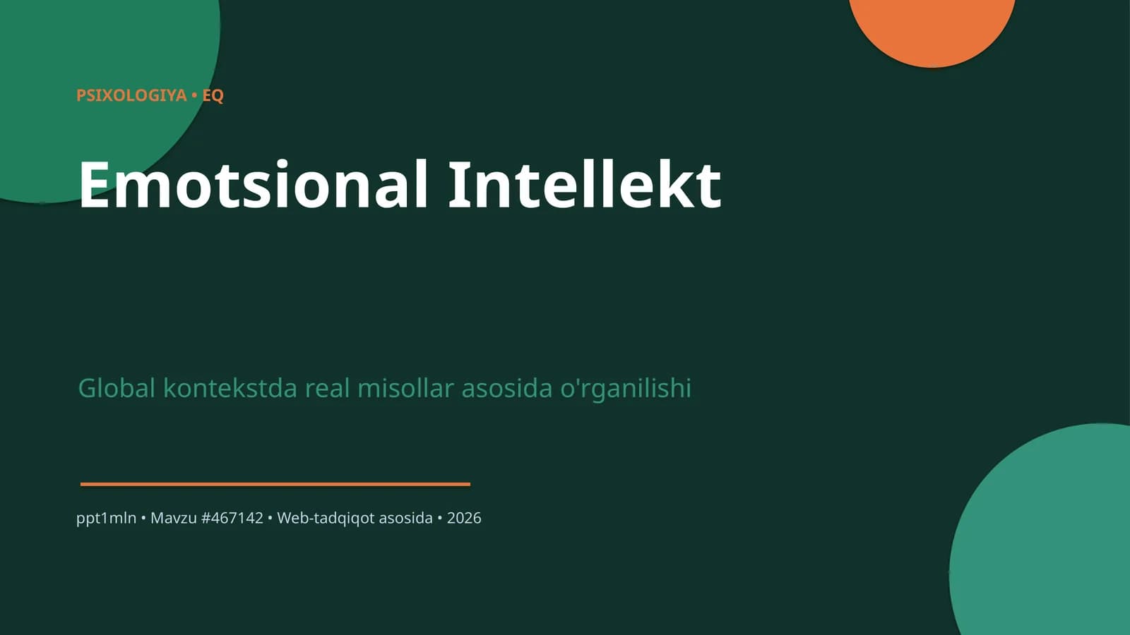 Emotsional Intellekt