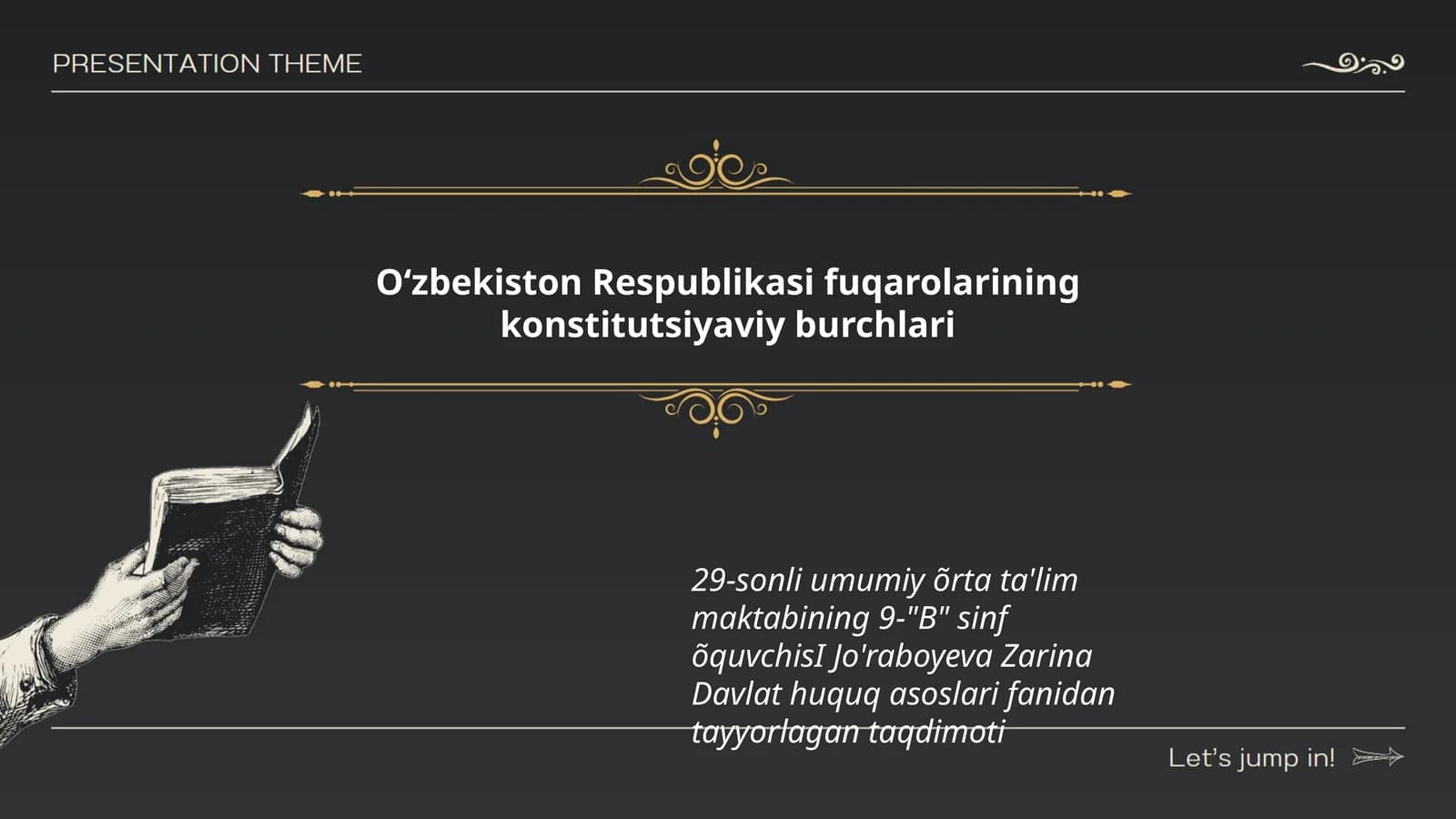 Oʻzbekiston Respublikasi fuqarolarining konstitutsiyaviy burchlari
