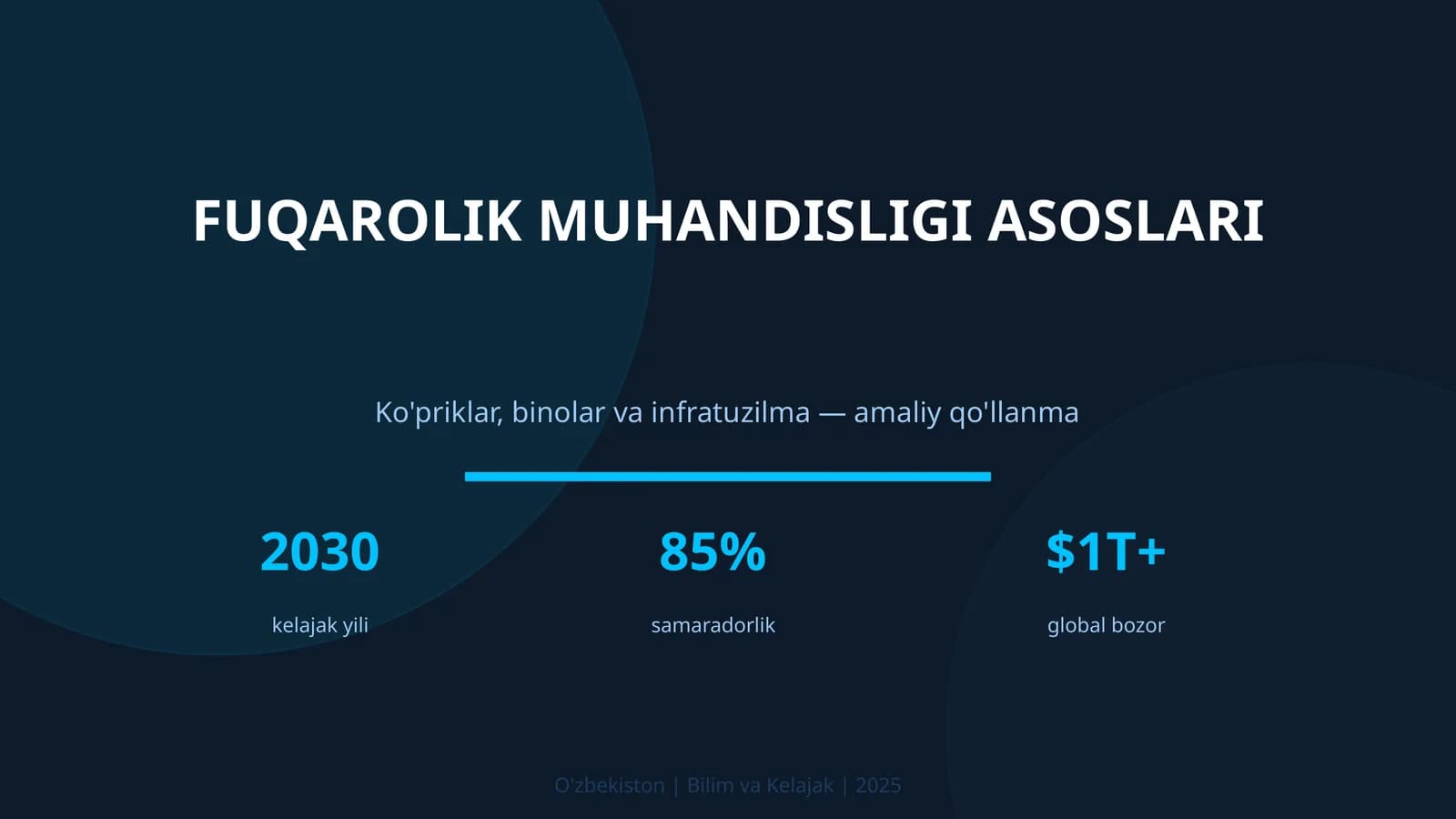 FUQAROLIK MUHANDISLIGI ASOSLARI