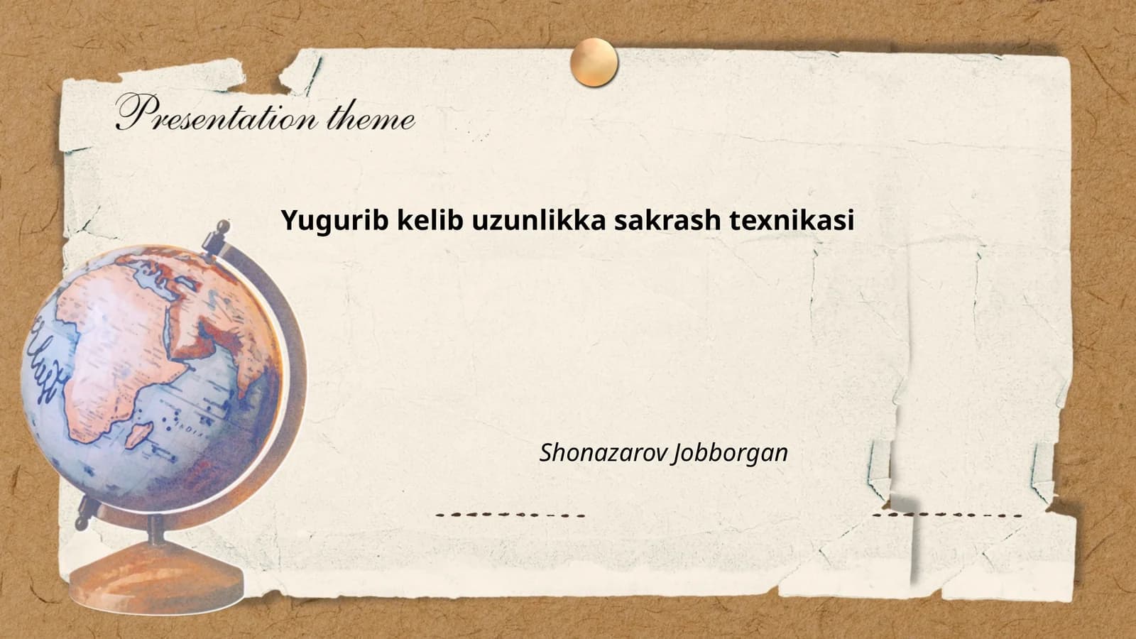 Yugurib kelib uzunlikka sakrash texnikasi