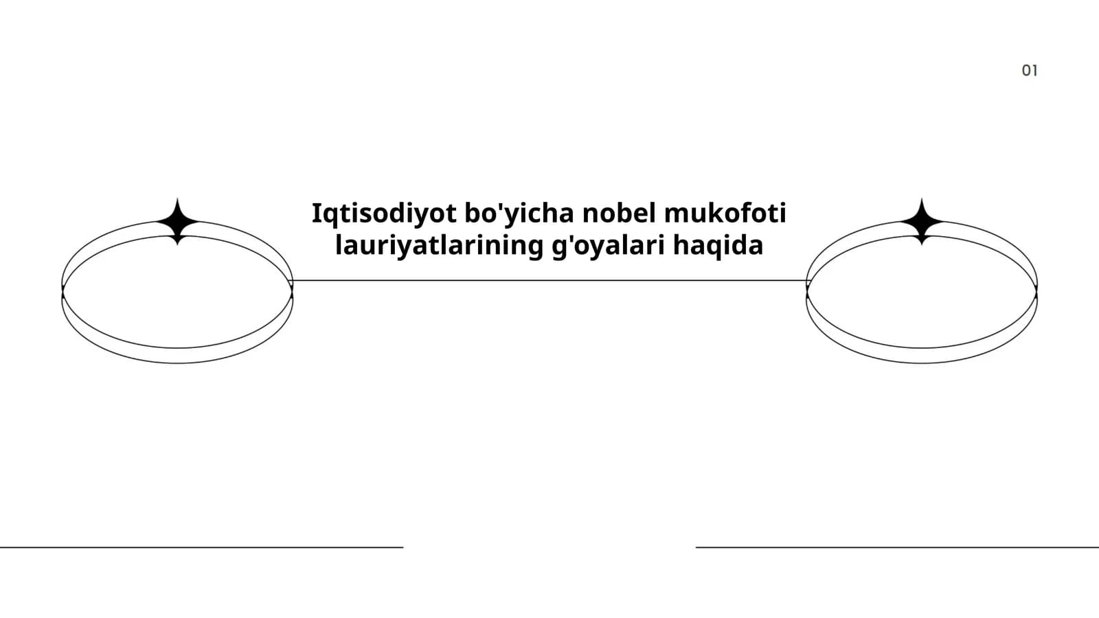 Iqtisodiyot bo'yicha nobel mukofoti lauriyatlarining g'oyalari haqida