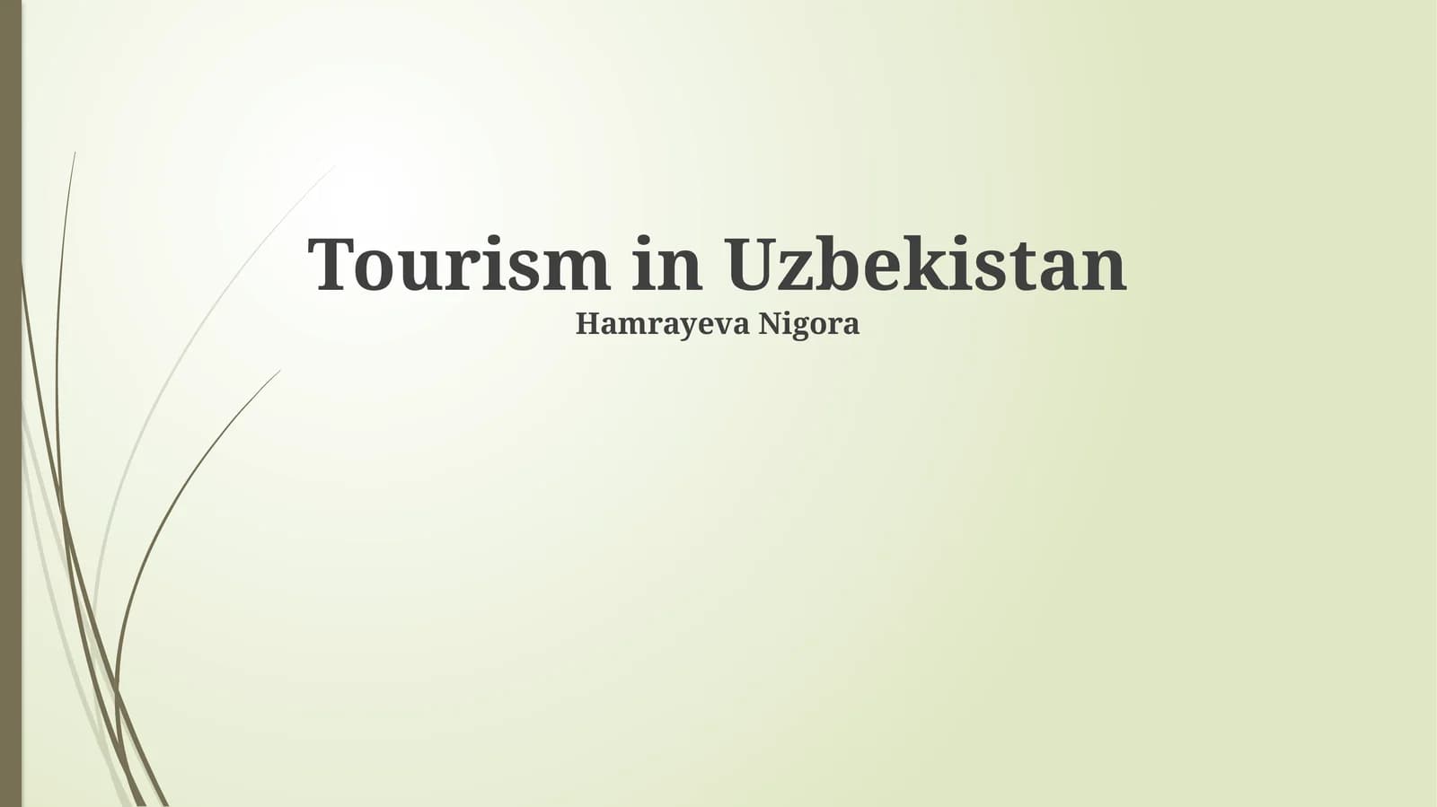 Tourism in Uzbekistan