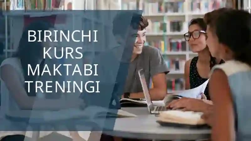 BIRINCHIKURS MAKTABI TRENINGI