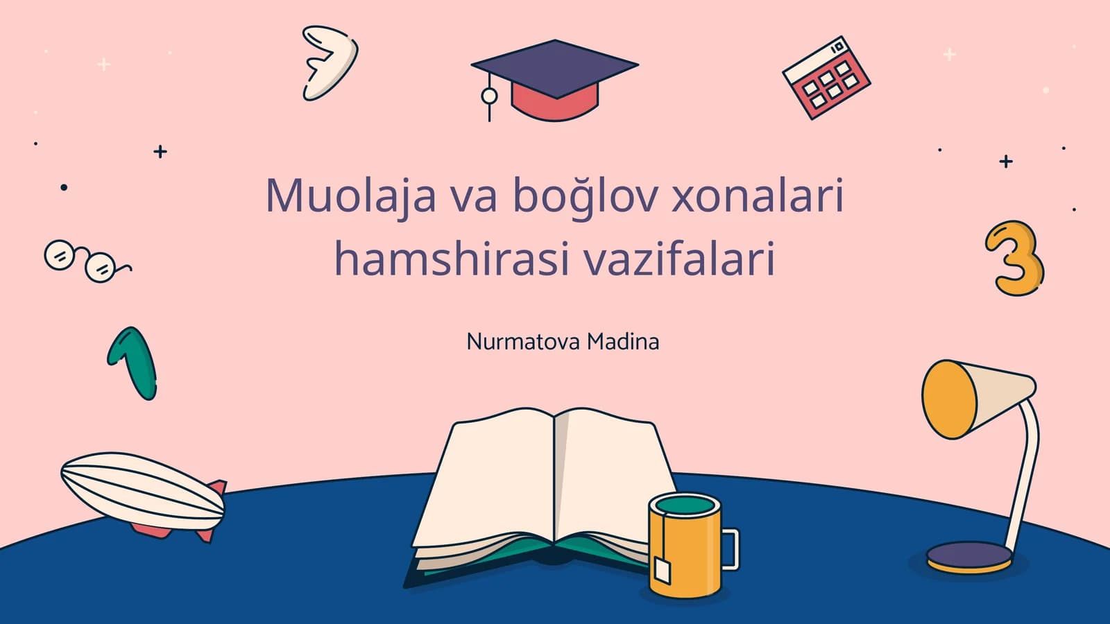 Muolaja va boğlov xonalari hamshirasi vazifalari