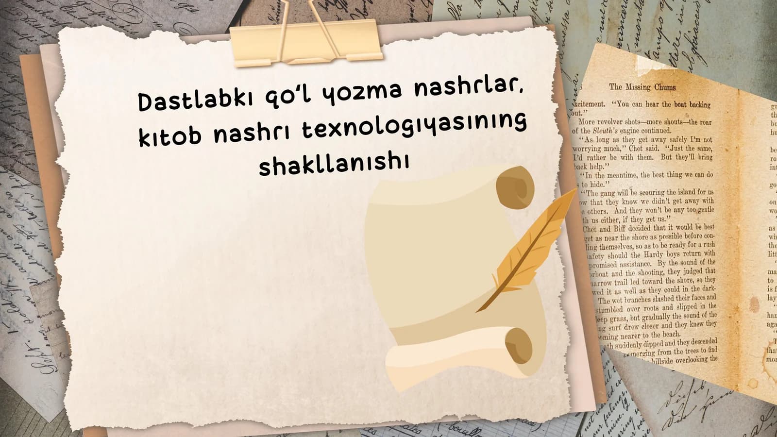 Dastlabki Qoʻl Yozma Nashrlari va Kitob Nashri Texnologiyasining Shakllanishi
