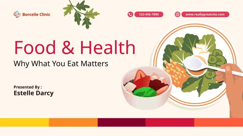 Why What You Eat Matters