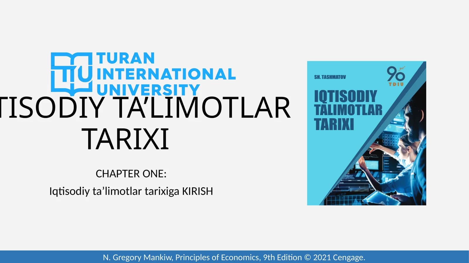 IQTISODIY TA’LIMOTLARTARIXI