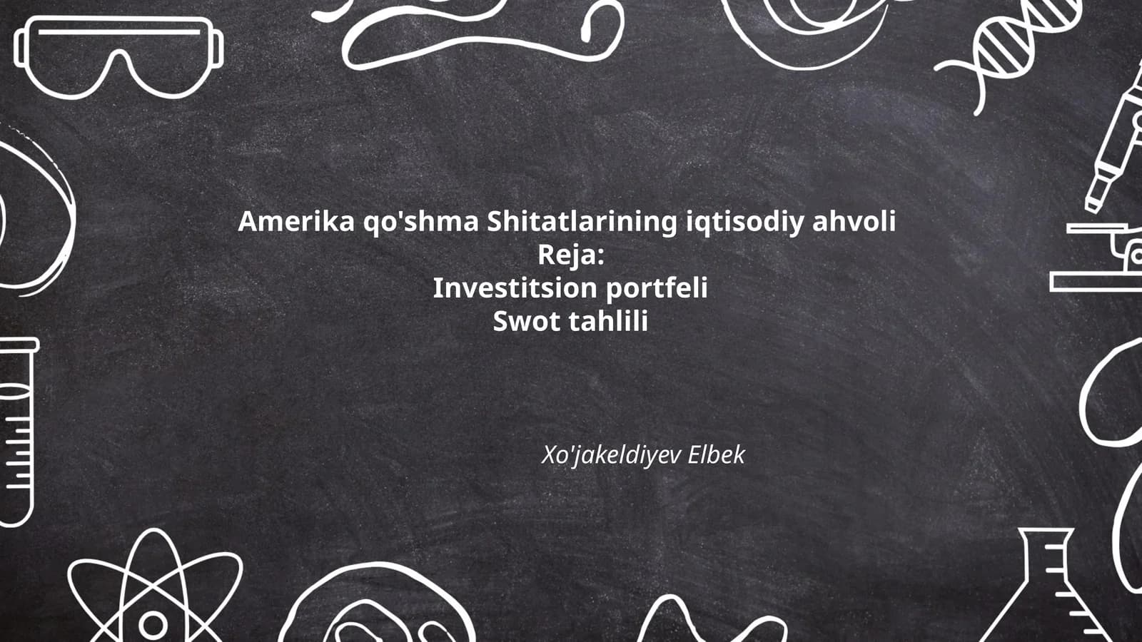 Amerika qo'shma Shitatlarining iqtisodiy ahvoli