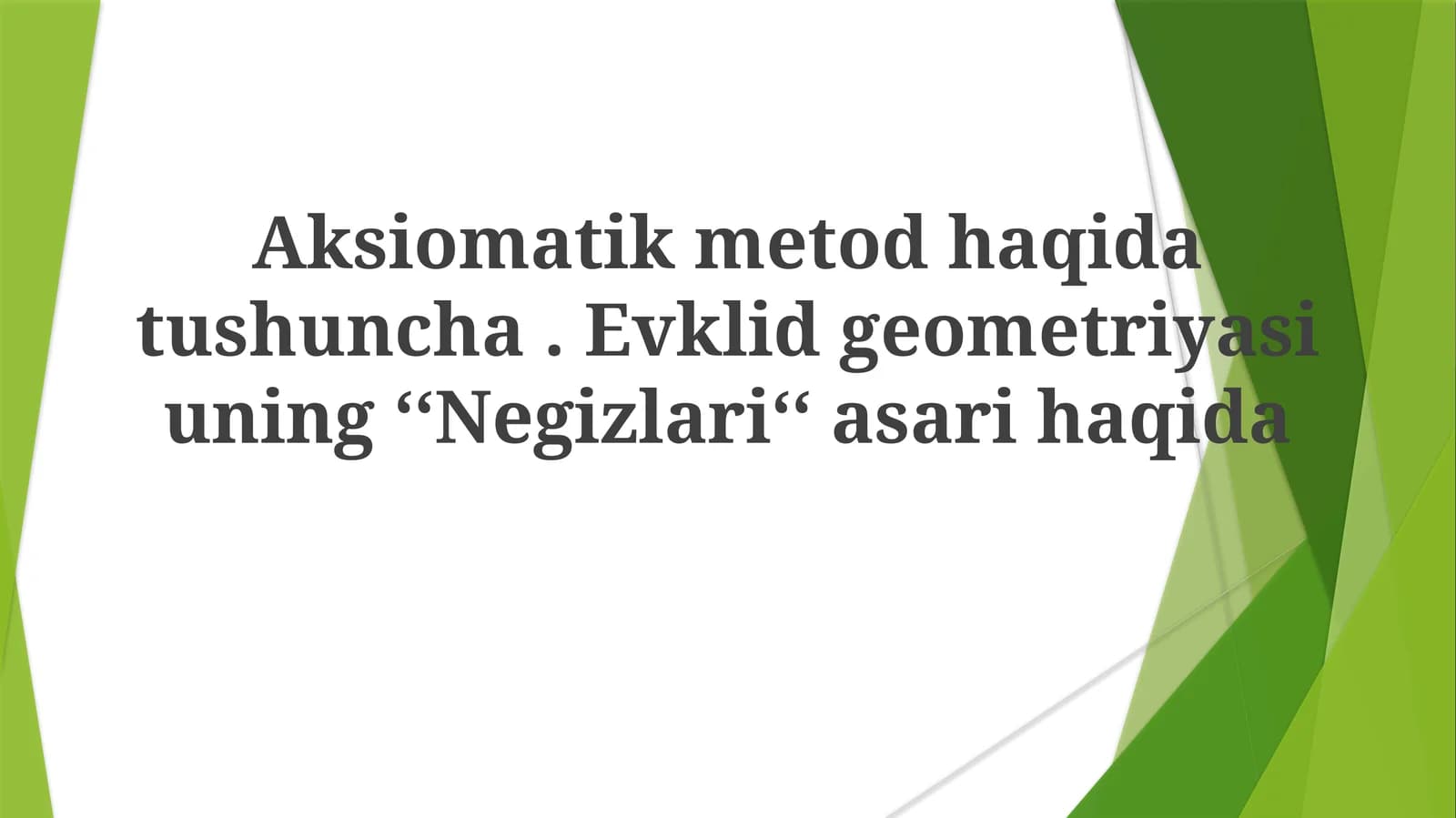 Elementlar