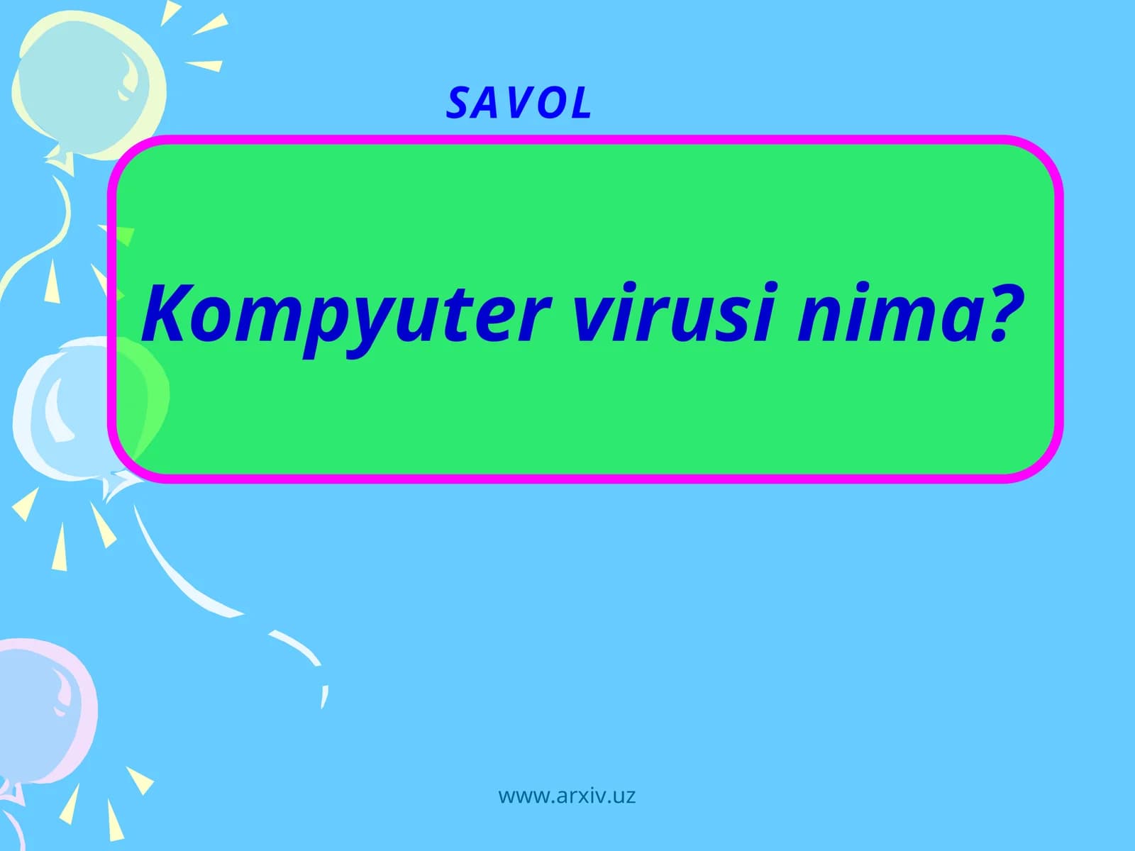 Kompyutervirusi