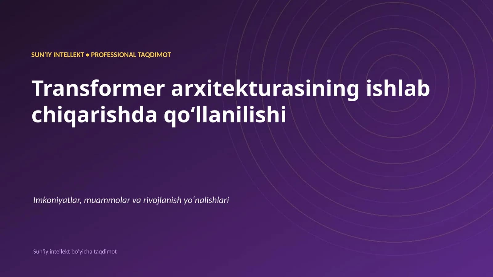 Sunʼiy Intellekt