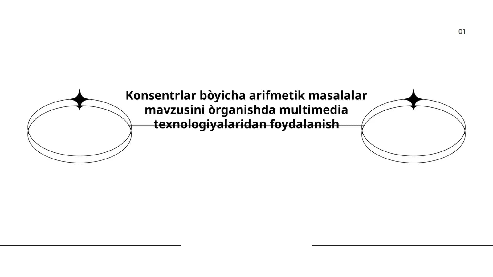 Konsentrlar bòyicha arifmetik masalalar mavzusini òrganishda multimedia texnologiyalaridan foydalanish