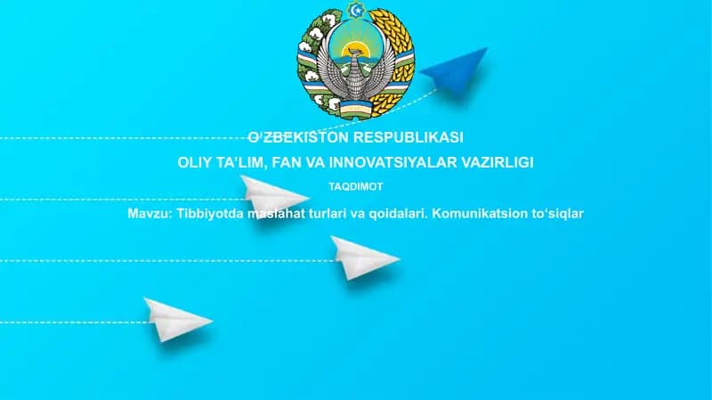 Tibbiyotda maslahatlashuv turlari va qoidalari