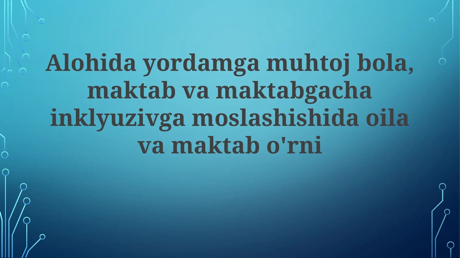 Muvaffaqiyatli Inklyuziya uchun Strategiya va Taktikalar