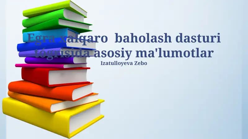 PISA: Ta'rif, Maqsadlar va Baholash Sohalari