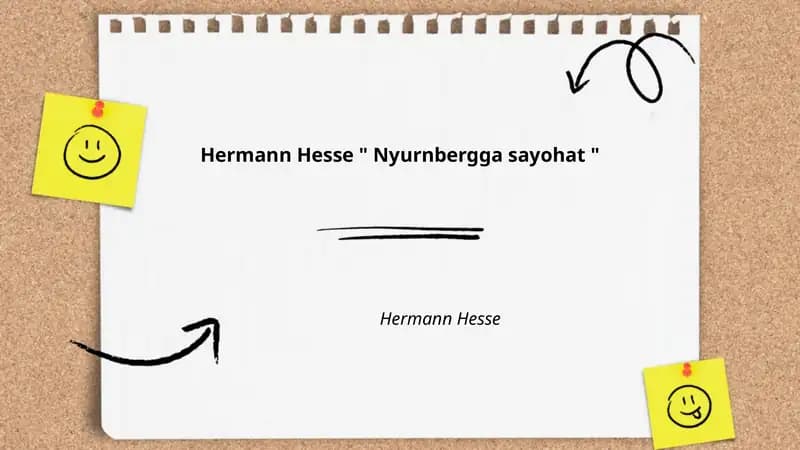 Hermann Hesse ning Nyurnbergga sayohati