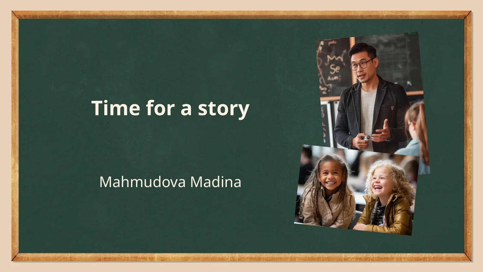 Time for a story