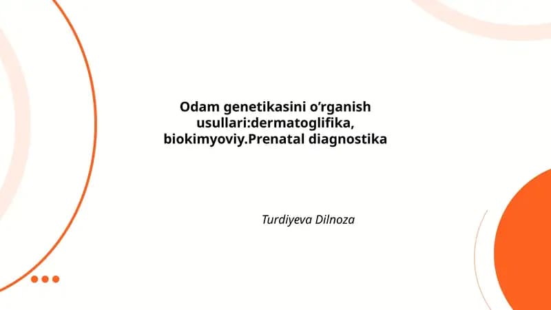 Dermatoglifika: nazariyasi va tarixiy rivojlanishi