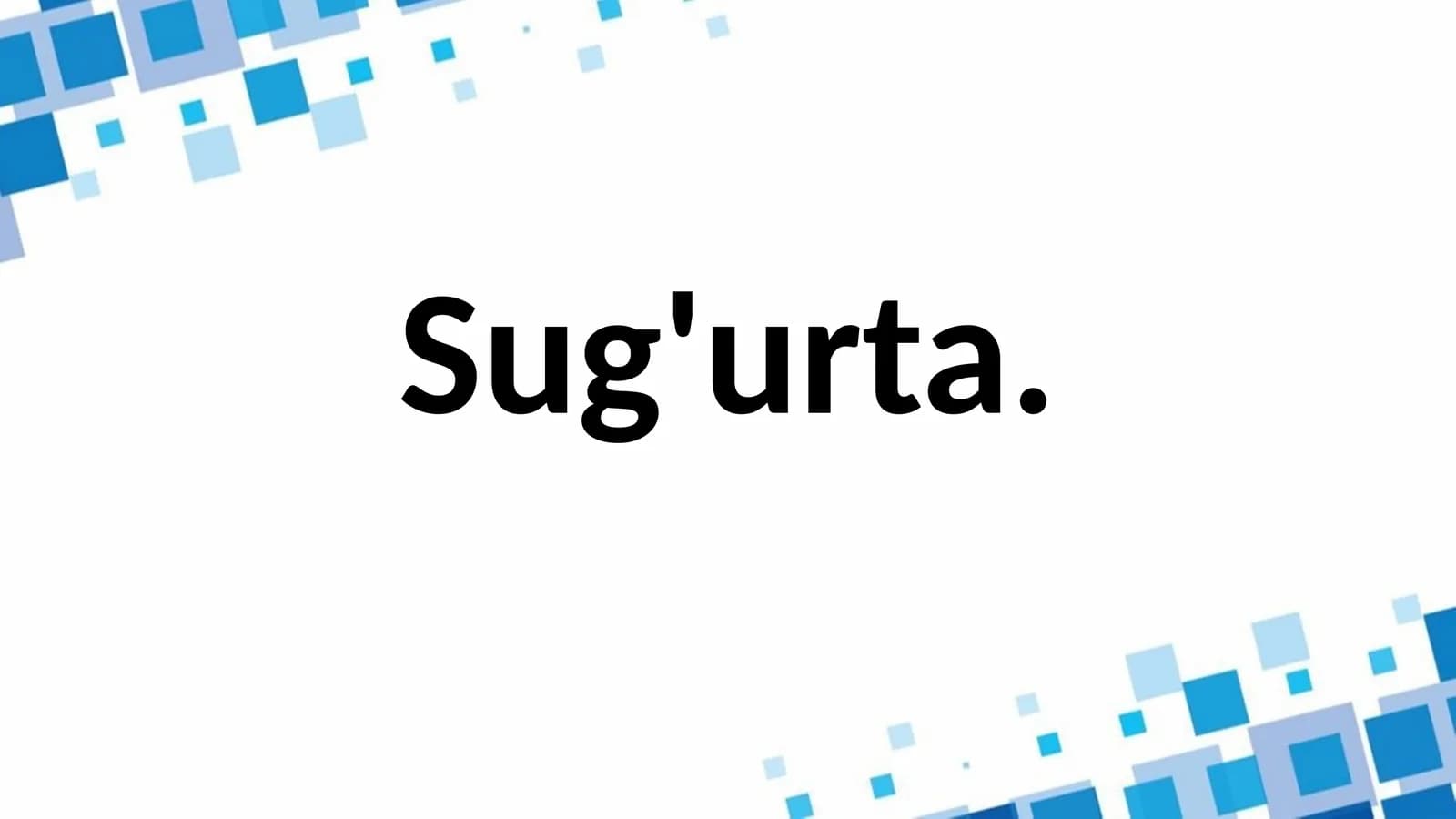 Sug'urta faoliyati